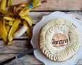 Banana cream cake