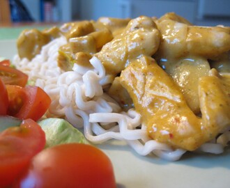 Thai red curry kyckling