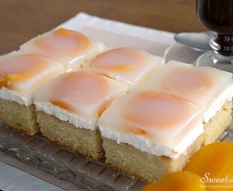 Apricot skinny cake / Marhuľový fitness zákusok / Gâteau léger aux abricots