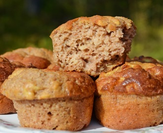 Gesztenyés almás reggeli muffin - paleo