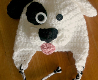Como hacer un gorro perrito a crochet (patron para talla 6-12 meses)