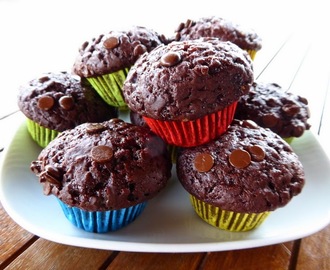 Čokoládové mini muffiny