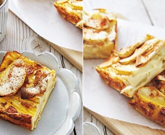 Gör succé på helgbrunchen med den här nyttiga äppelpannkakan – klar på 30 minuter!