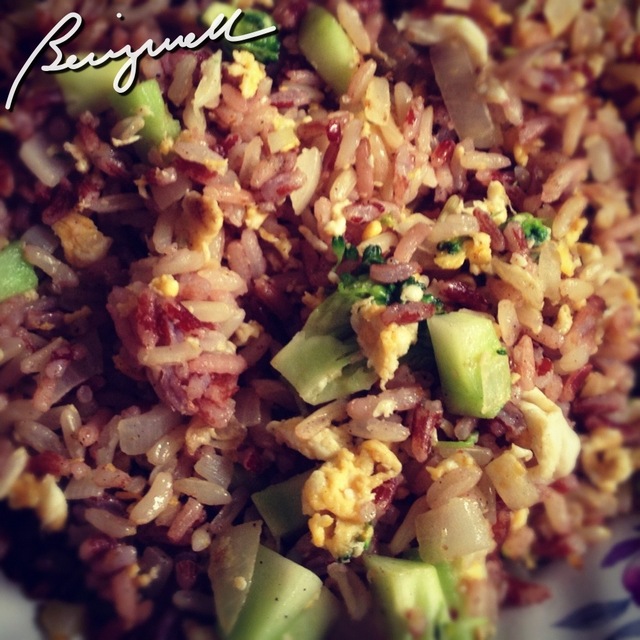 Cooking Healthy Fried Rice (Easy Rice Recipe)