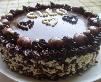 gâteau d'anniversaire tout chocolat:le chocoday de Christophe Felder