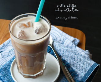 Snelle ijskoffie – Iced vanilla latte