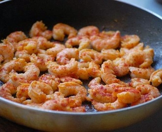 De perfecte pasta met spicy garnalen!
