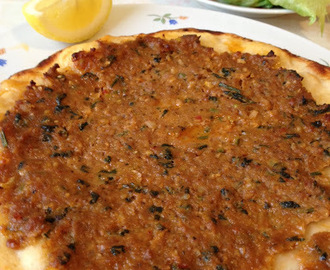 Lahmacun - a kedvenc török ételem
