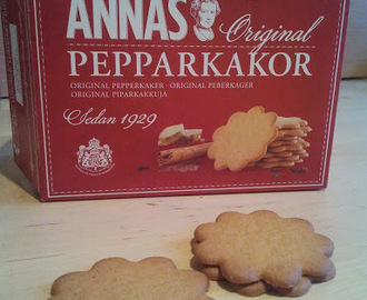 Az eredeti svéd pepparkakor - a híres gyömbéres keksz