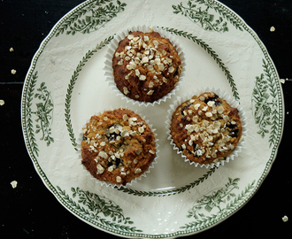 Healthy monday: gezonde bosbessen muffins (suikervrij, glutenvrij en lactosevrij)