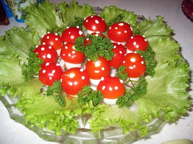 Salada Snack "Muhomorchiki"