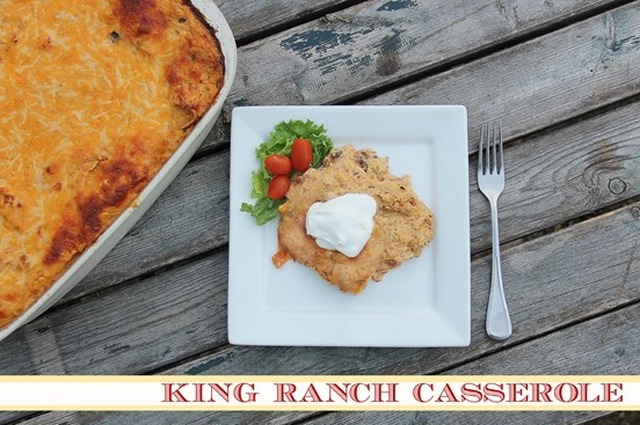 Taco Chicken & King Ranch Casserole