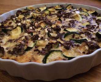 Courgette ovenschotel