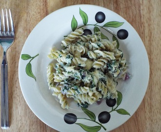 Cheap Budget Meal - Spinach and Ricotta Pasta