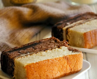 Choco Vanilla Chiffon Cake
