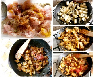 Bentó week #13: Korenisté marocké kuracie prsia s baklažánovým čatní / Spicy Maroccan Chicken w/ Eggplant Chutney