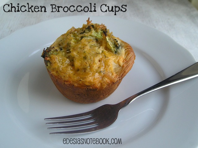 Chicken Broccoli Cups