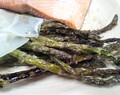 roasted asparagus with balsamic and parmigiano reggiano cheese