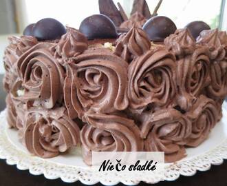 Vanilkovo-čokoládová torta