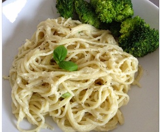 Pasta met broccoli en roomsaus