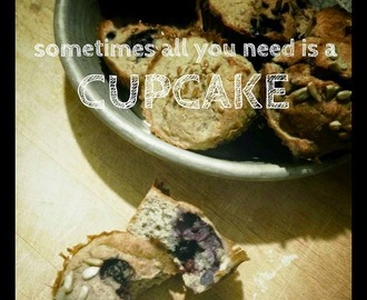 SKINNY SINNER: Bosbescupcakes #glutenvrij #vegan en helemaal lekkuurrrr als ontbijtje!