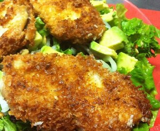 Coconut Crispy Chicken Salad