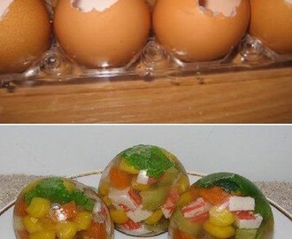 Zselé tojás