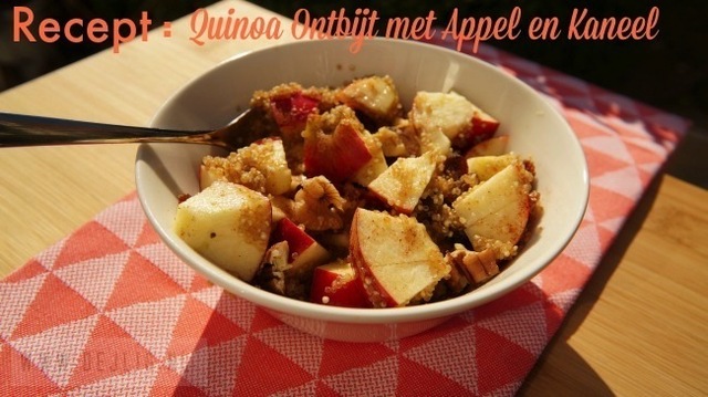 Recept: Quinoa Ontbijt met Appel en Kaneel