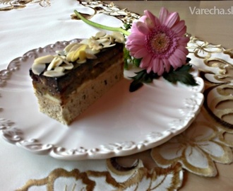 Orieškovo-karamelové rezy s bielou čokoládou (fotorecept)