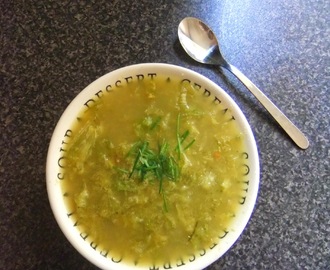 Recipe - Low Calorie Lettuce and Cabbage Soup