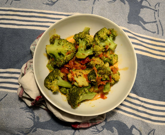 Broccoli mit getrockneten Tomaten und Safran