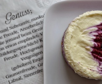 Heidelbeer-Cheesecake ohne backen