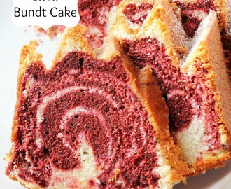 Red Velvet Swirl Bundt Cake