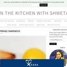 in the kitchen with shweta
