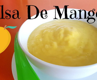 Salsa de mango casera,fácil y rápida,de RECHUPETE