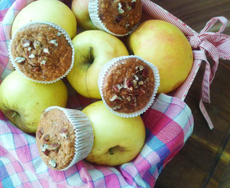 Jablkovo-škoricové muffiny s hrozienkami
