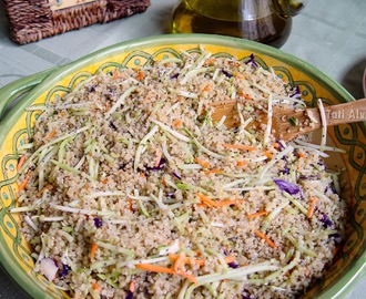 Salada de quinoa com chia