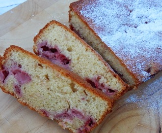 Strawberry Vanilla Loaf Cake
