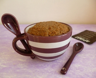 mugcake cru au café et aux céréales Weetabix (sans sucre ajouté sans oeufs sans lait sans beurre et sans cuisson)
