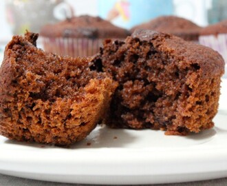 Glutenvrije chocolade muffins
