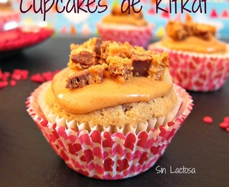 Cupcakes de kitkat caseros super facil de hacer!!