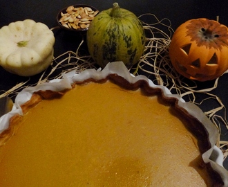 Pumpkin pie – Tarte sucrée au potiron