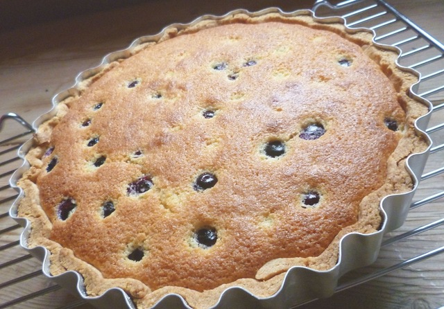 'Bake it well' blueberry, lemon and raspberry jam tart