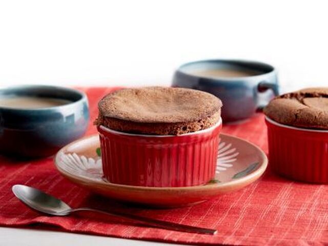 Easy Mexican Chocolate Souffle