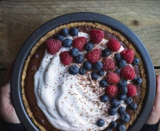 Soy-free Silken Chocolate Pie to Blow Your Mind (V, GF)