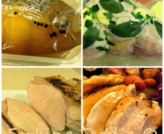 The Perfect Sous Vide Turkey (and a brine to make your oven-baked turkey more succulent)