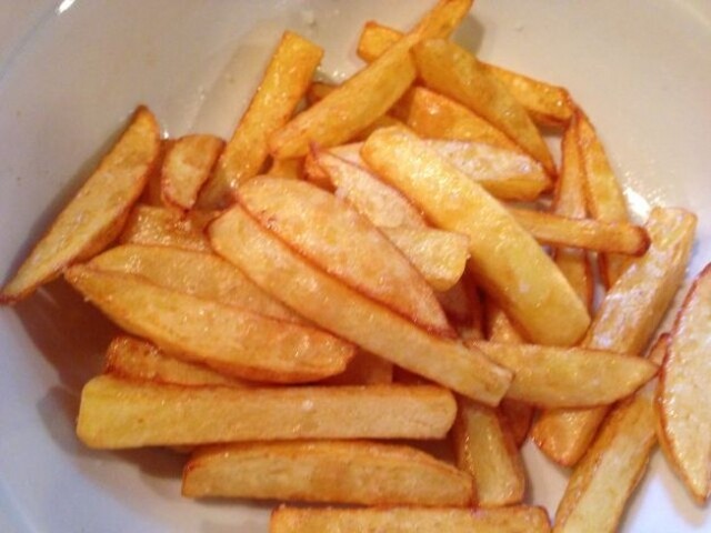 Wie macht man Pommes frites selber