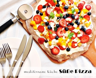 [FOOD] Süße Pizza | Tchibo-Blogparade "Mediterrane Küche"
