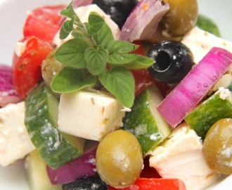 Görög saláta recept (Horiatiki)