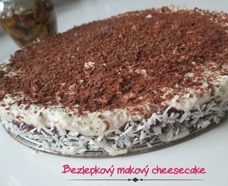 RAW makový cheesecake